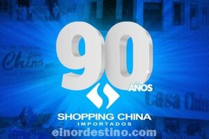 Shopping China cumple noventa años y el regalo es un voucher de mil dólares para realizar compras en una de sus tres tiendas