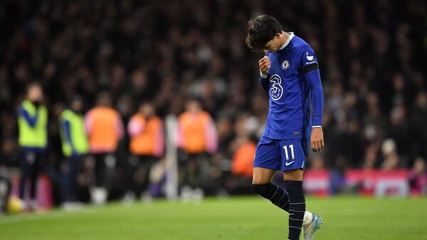 Joao Félix, expulsado en su debut