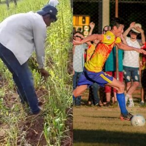 La emotiva historia de vida de Arcenio Carmona, el goleador de Horqueteña - Polideportivo - ABC Color