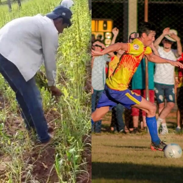 La emotiva historia de vida de Arcenio Carmona, el goleador de Horqueteña - Polideportivo - ABC Color