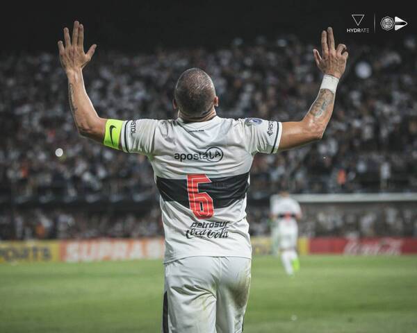Mirá la dedicatoria del capitán Richard Ortíz a los hinchas de Olimpia