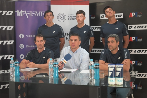 Paraguay listo para medirse a Egipto en Copa Davis - .::Agencia IP::.