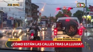 Intensas lluvias en Asunción - C9N