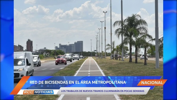 Muy pronto culminará un nuevo tramo para la red de bicisendas en el Área Metropolitana