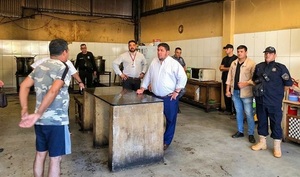 Ministro de Justicia se interioriza de la situación del Penal de Ciudad del Este