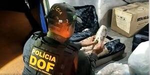 Paraguaya es detenida en Brasil transportando 10 kilos de marihuana en un bus