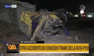 Otro accidente fatal en conocido tramo de la ruta PY02 - Paraguaype.com