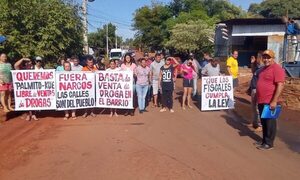 Vecinos cierran calle cansados de la proliferación de narcomenudeo y adictos a todo tipo de drogas – Diario TNPRESS