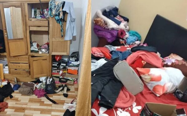 Delincuentes vaciaron una casa en Coronel Oviedo - Noticiero Paraguay