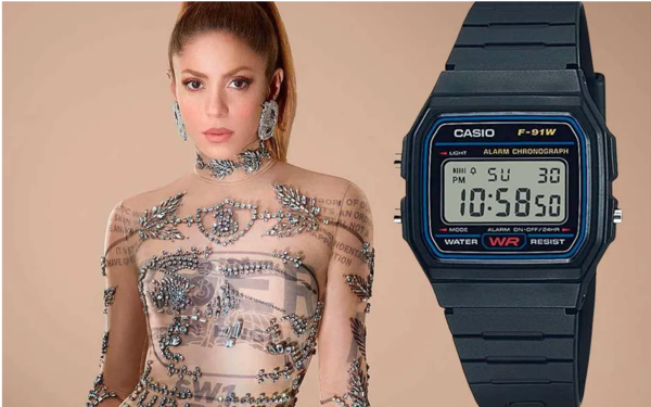 Casio responde a Shakira: “Los relojes y teclados Casio son de y para toda la vida”