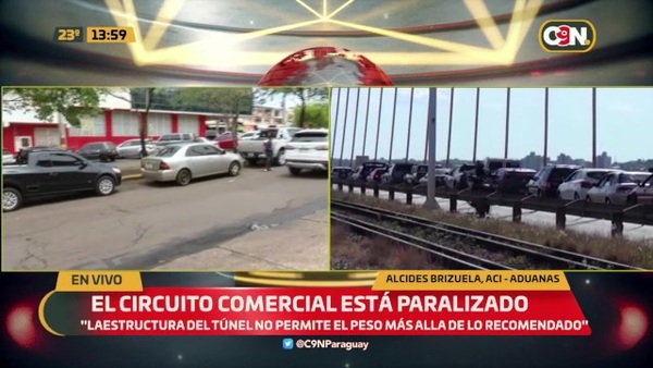 El circuito comercial de Encarnación está paralizado - C9N