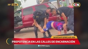 Prepotencia en las calles de Encarnación - C9N