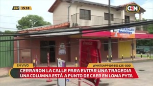 Cerraron la calle para evitar una tragedia - C9N