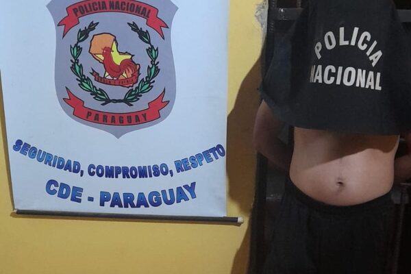 Detienen a sujeto por hurtar electrodomésticos de casa ajena