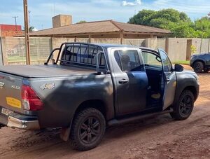 Recuperan en Pedro Juan camioneta robada en Ponta Porã - Nacionales - ABC Color