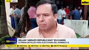 Sellan “abrazo republicano” en Guairá - ABC Noticias - ABC Color