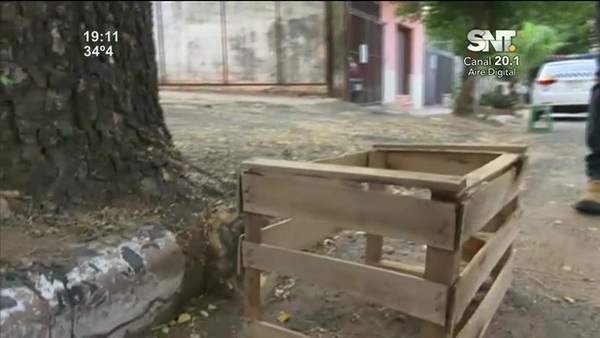 Sacaron las "cajas de estacionamiento" - SNT