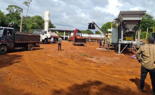 CDE: Alistan detalles para inauguración de planta asfáltica