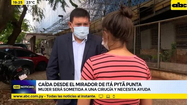 Estado de salud de la herida en Itá Pytã Punta - ABC Noticias - ABC Color