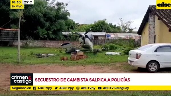 Secuestro de cambista salpica a policías - Crimen y castigo - ABC Color