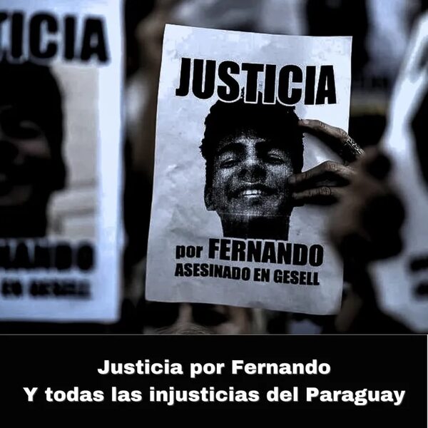 Preparan manifestaciones pidiendo justicia por Fernando Báez Sosa en Paraguay - Nacionales - ABC Color