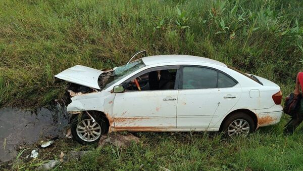 Accidente de tránsito deja un muerto y dos heridos en Tacuaras
