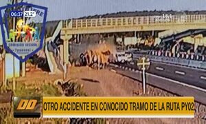 Revelan circuito cerrado de último accidente en Pedrozo - Paraguaype.com