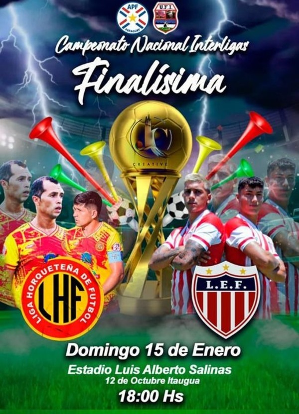Interligas: Horqueta y Encarnación protagonizan mañana inédita final