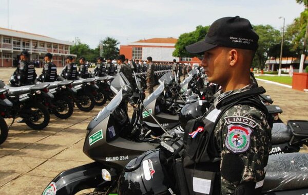 Motochorros fueron perseguidos y reducidos por Linces en Areguá