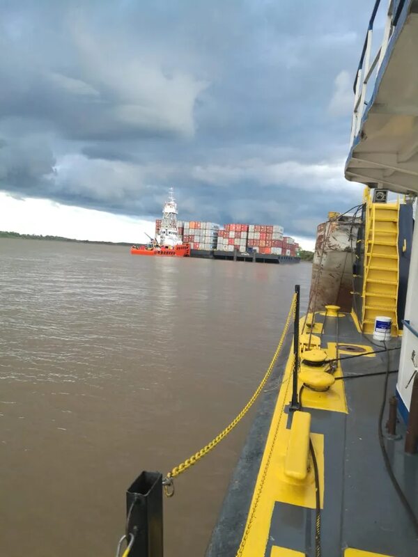 Navegantes esperan con ansias habilitación del paso crítico del rio Paraguay, en Vuelta Queso - Nacionales - ABC Color