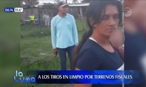 A los tiros por terrenos fiscales en Limpio - Paraguaype.com