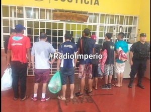 Remiten a la cárcel a detenidos en operativo realizado por la Comisaría Segunda - Radio Imperio