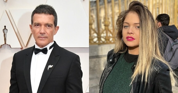 ¡Otro nivel! Antonio Banderas es “El profe” de Fátima Fernández