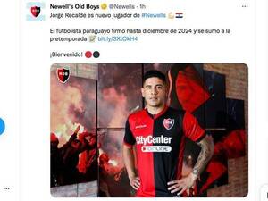 Oficialmente Newell´s Old Boys de Rosario presentó al “Pollo” como nuevo refuerzo