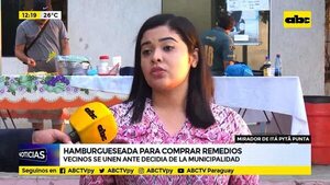Hamburgueseada para comprar remedios - ABC Noticias - ABC Color