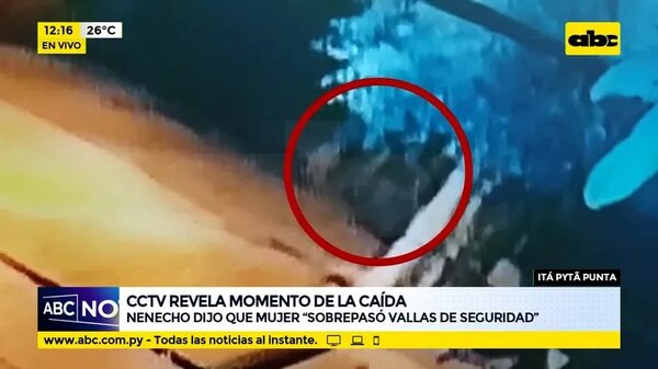 CCTV revela momento de la caída - ABC Noticias - ABC Color