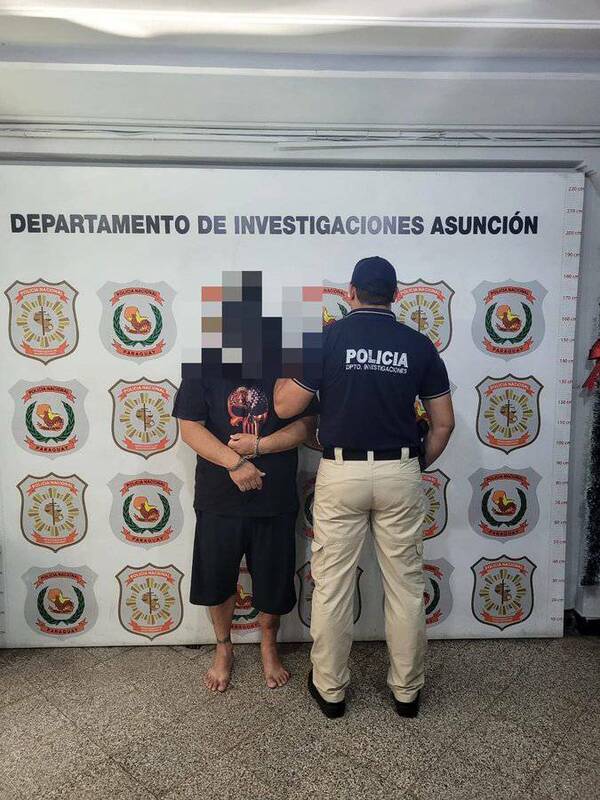 A los tiros en la zona de la Estación de Buses de Asunción: la poli agarrá a dos ñatos