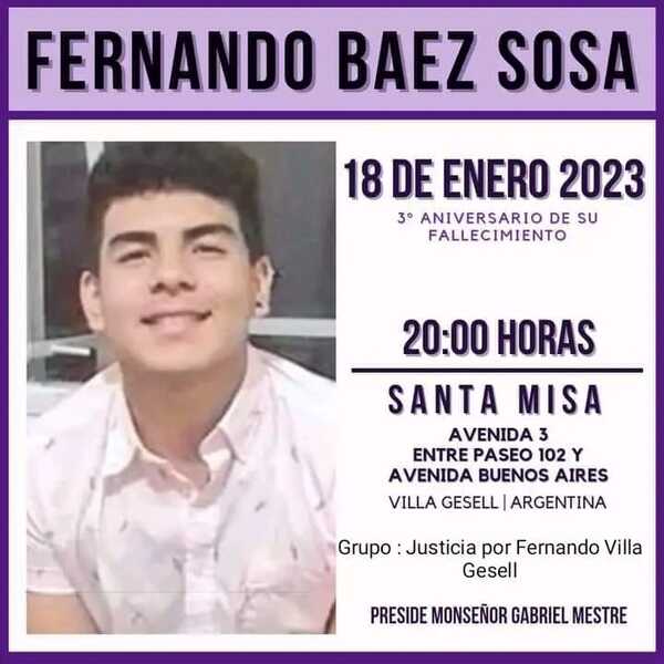 Organizan este sábado una misa en Carapeguá por Fernando Báez