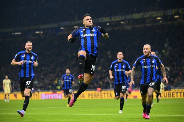 Lautaro Martínez le dio el triunfo al Inter en la Serie A