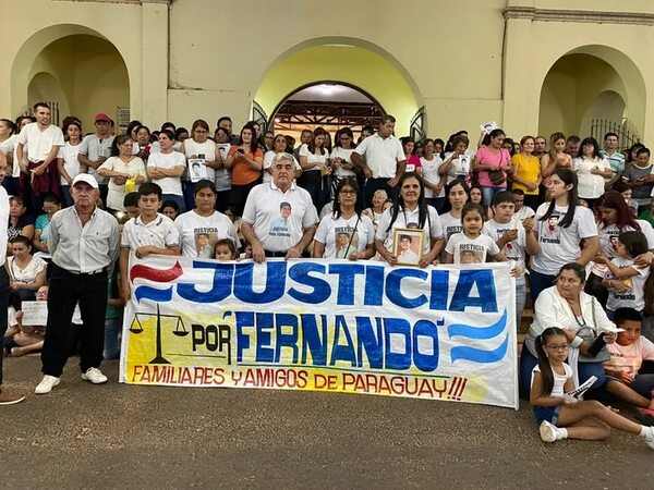 “Justicia para Fernando”, claman desde Carapeguá  - Nacionales - ABC Color