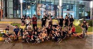 La Nación / Comunidad social ofrece clases gratuitas de patinaje