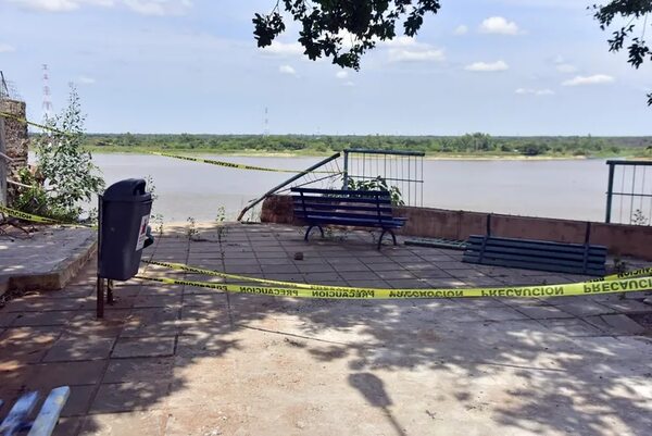 Itá Pytã Punta: Municipalidad puso una cinta y se olvidó del tema - Nacionales - ABC Color