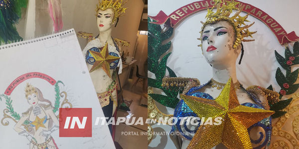 VIVEN EN ENCARNACIÓN Y DISEÑARON UN TRAJE QUE FUE RECONOCIDO POR EL MUNDO - Itapúa Noticias