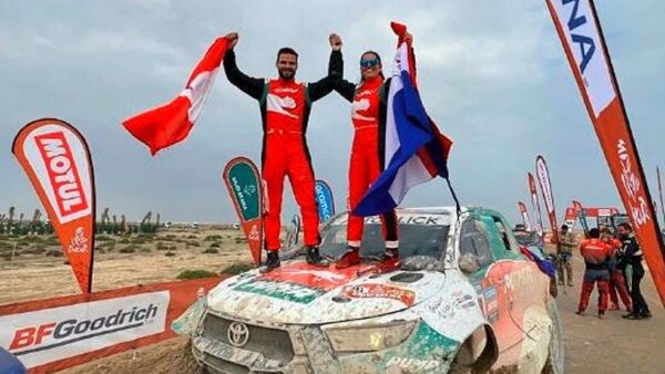 Andrea Lafarja conquista su tercer Dakar