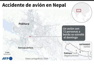 El accidente aéreo de Nepal, el más grave de los últimos diez años en la zona - Mundo - ABC Color