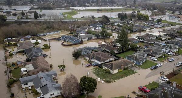 Biden aprobó la declaración de catástrofe en California tras las fuertes tormentas - ADN Digital