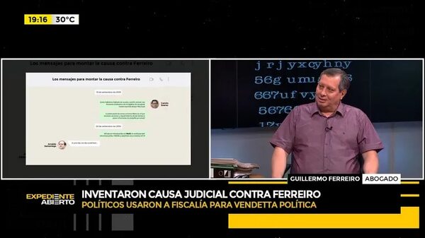Inventaron causa judicial contra Ferreiro - ABC Noticias - ABC Color