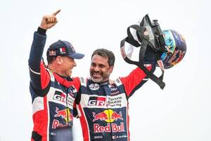 [VIDEO] El amigo de la paraguaya Andrea Lafarja es el campeón del Dakar 2023