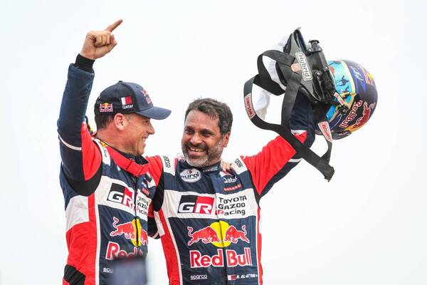 [VIDEO] El amigo de la paraguaya Andrea Lafarja es el campeón del Dakar 2023