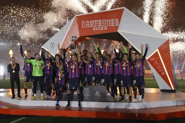 Resumen internacional: Barça, campeón de la Supercopa - Fútbol Internacional - ABC Color